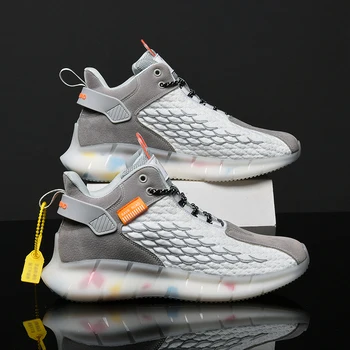 

Fashion Men Casual Shoes 2020 brand sneakers men Lightweight Lace-up Walking Sneakers trainer Male Footwear18501