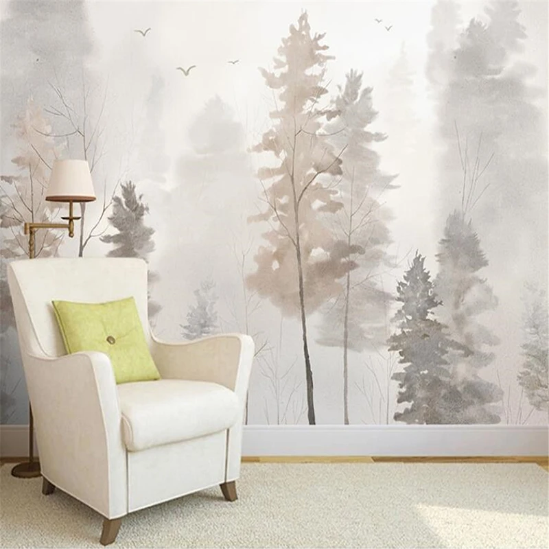 moderno estilo nordico quarto sala estar cenario 02