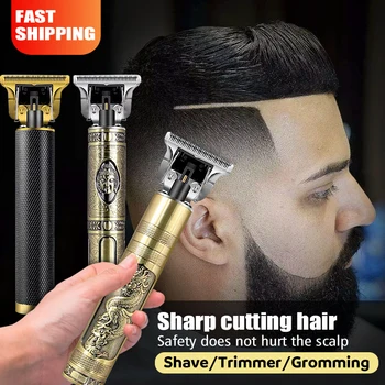 

Buddha close-cutting 0mm baldheaded outliner men zero-gappedbarbershop Digital Hair Trimmer Rechargeable hair clipper Cordless