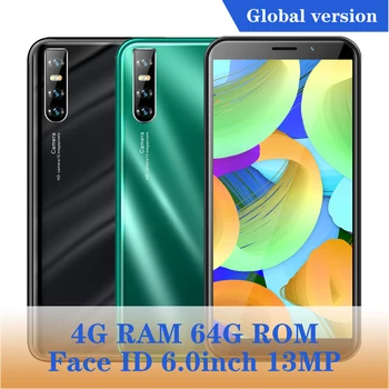 

K20 Pro Global version 4GB RAM 64GB ROM Smartphone Quad Core 13MP 6.0" Full Screen Face unlocked Android Mobile Phone Cellphones