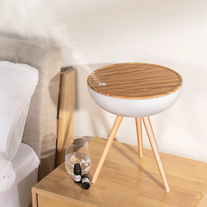 US 1L Air Humidifier Ultrasonic Essential Oil Diffuser Aromatherapy Fogger Large Capacity Wood Aroma Diffuser for Home - Цвет: US