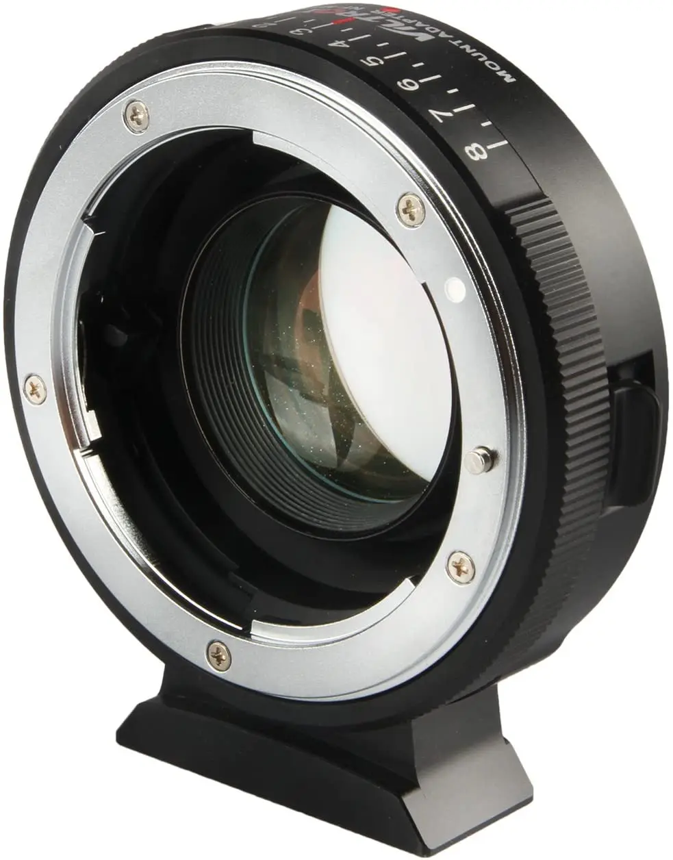 Переходник для крепления объектива Nikon G & D на Micro четыре трети VILTROX NF-M43X 0 71x