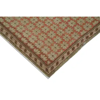 

245x300 Cm Beige Handmade Oushak Rug-8x10 Ft