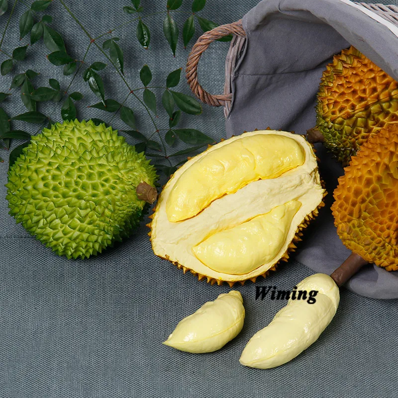 Поддельные durian fruit модель искусственные фрукты Моделирование Ремесло фотографии реквизит для праздничных вечерние поставки