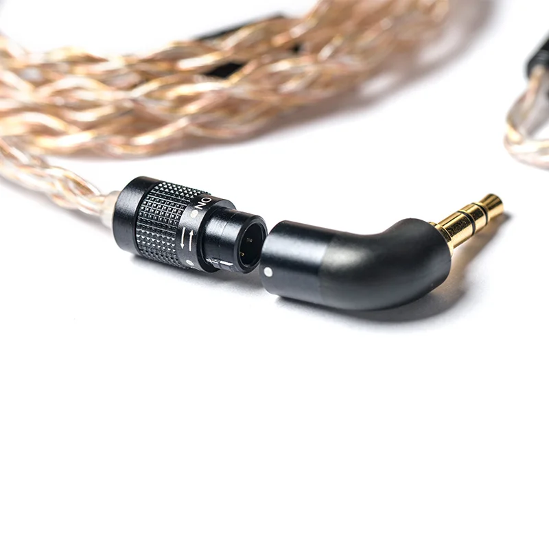 Тройной металлический сменный штекер FiiO LC RE кабель для наушников MMCX/0 78 мм с 3