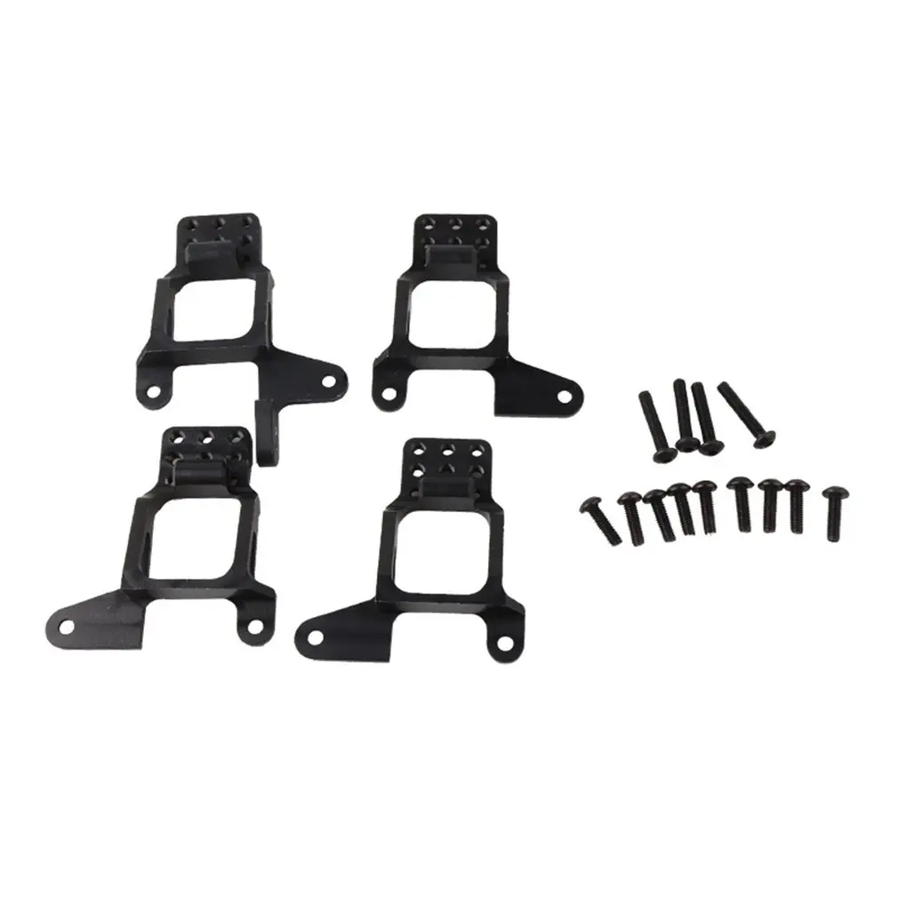 

New4PCS Front And Rear Aluminum Alloy Shock Absorbers Bracket Suspension Bracket For 1/10 Traxxas TRX4 RC Rock Crawler Car