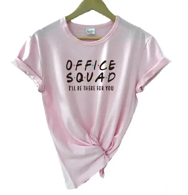 pink t black words Футболка для офиса с графическим принтом, женские забавные подарки, школьная футболка с учителем, повседневная хлопковая Футболка для леди, футболка, Прямая поставка - Цвет: pink t black words