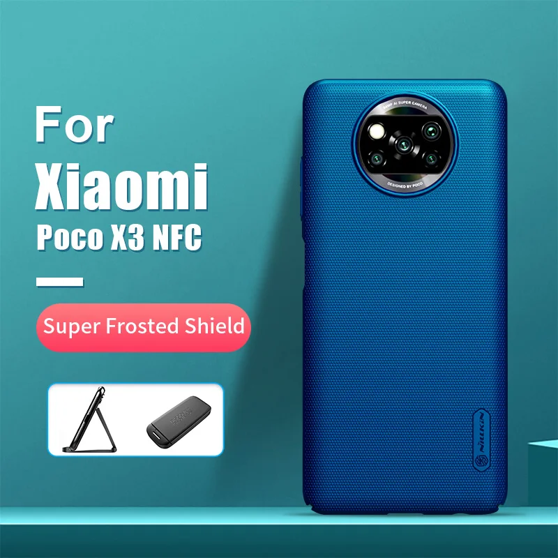 Чехол-накладка NILLKIN для Xiaomi Poco X3 NFC 6 67 дюйма | Мобильные телефоны и аксессуары