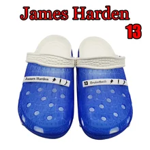 James Harden/13; Мужские сабо из мягкого ПВХ; повседневные домашние массажные тапочки; домашние тапочки; Buty Meskie Pantoffels Klapki Hausschuhe