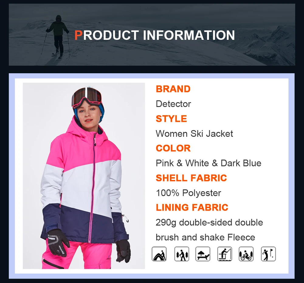 waterproof ski jacket women