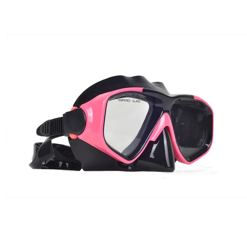 Оптическая маска для подводного плавания, силиконовая маска для подводного плавания, оборудование для бассейна, 4 цвета, для взрослых
