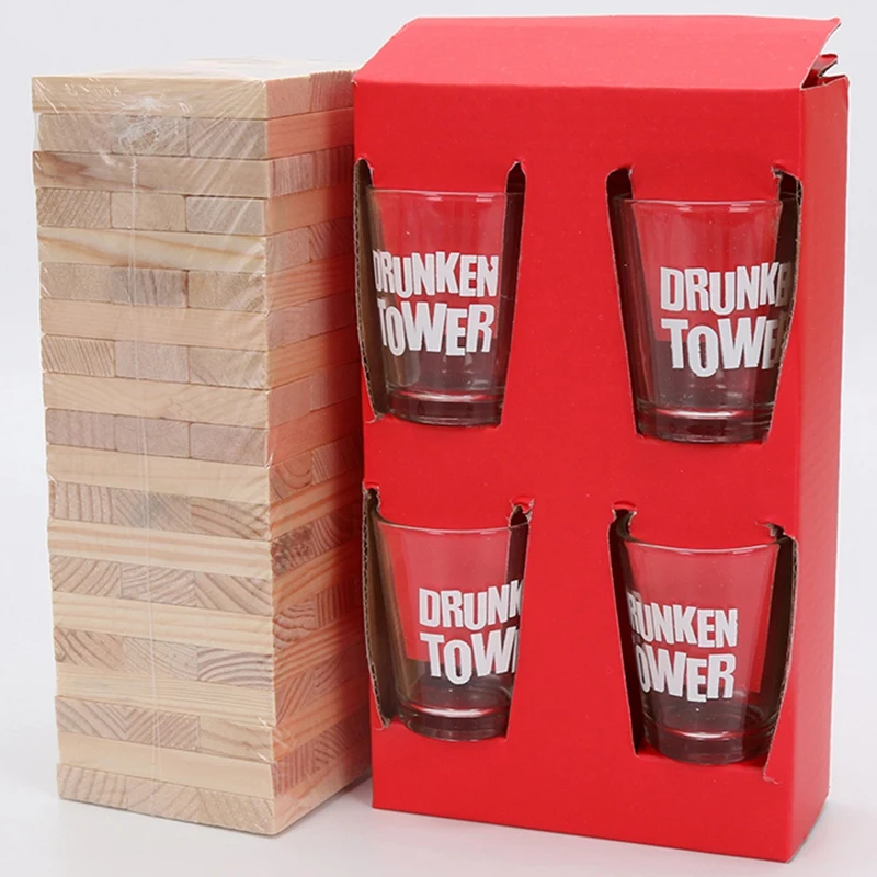 Drunken Tower игры Краб кусок питьевой игры головоломки настольная игра бинго ночной клуб Вечерние игры