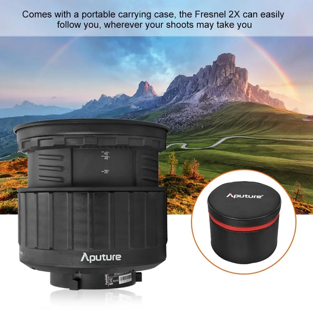 

Aputure Fresnel 2x Multi-functional Mount Light Shaping Tool Accessories New