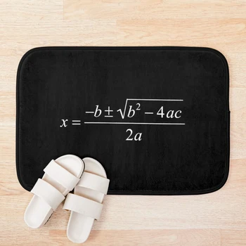 

Maths And Science Quadratic Equation Bath Mat Custom One Direction Doormat Home Decor Door mat Floor Mat Bath Mats foot pad