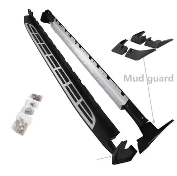 

New arrived Aluminum Fit Hyundai Palisade 2019 2020 running board side step nerf bar high quality