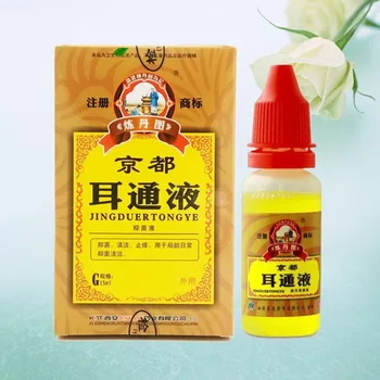 

Ear Wax Cleansing Remover Drops Ear Acute Otitis Fluid Drops Chinese Herbal Medicine Ear Tinnitus Deafness Sore Ear Health Care