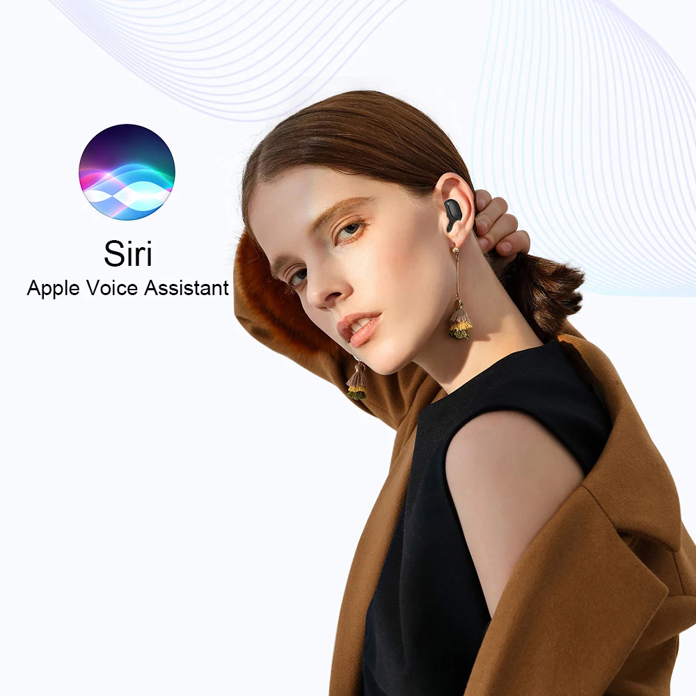 TWS Bluetooth 5,0 беспроводные наушники для Redmi Airdots светодиодный дисплей гарнитура Спортивная гарнитура с микрофоном для samsung iOS PK A6S