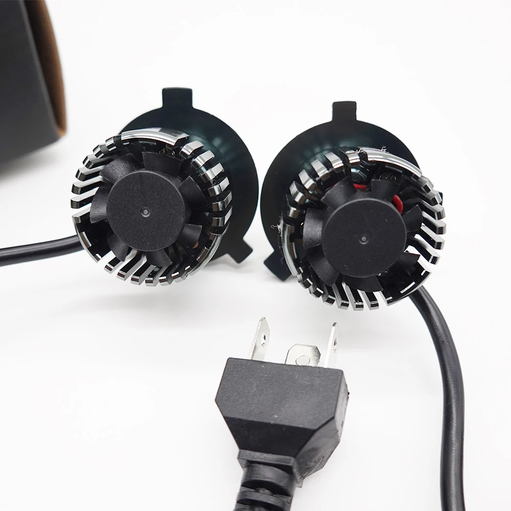 2X 6/8 стороны 15000LM 360 ° Сияющий H4 H1 9012 HIR2 H7 H8 H9 H11 9005 9006 HB2 HB3 HB4 противотуманный