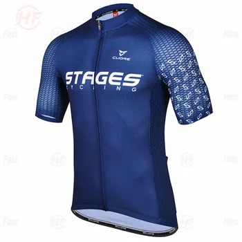 

Cycling Jersey 2020 stages Bike Tops Cycling Shirt Men Summer Short Sleeve For Quick Dry Bicycle MTB Clothing Ropa Ciclismo