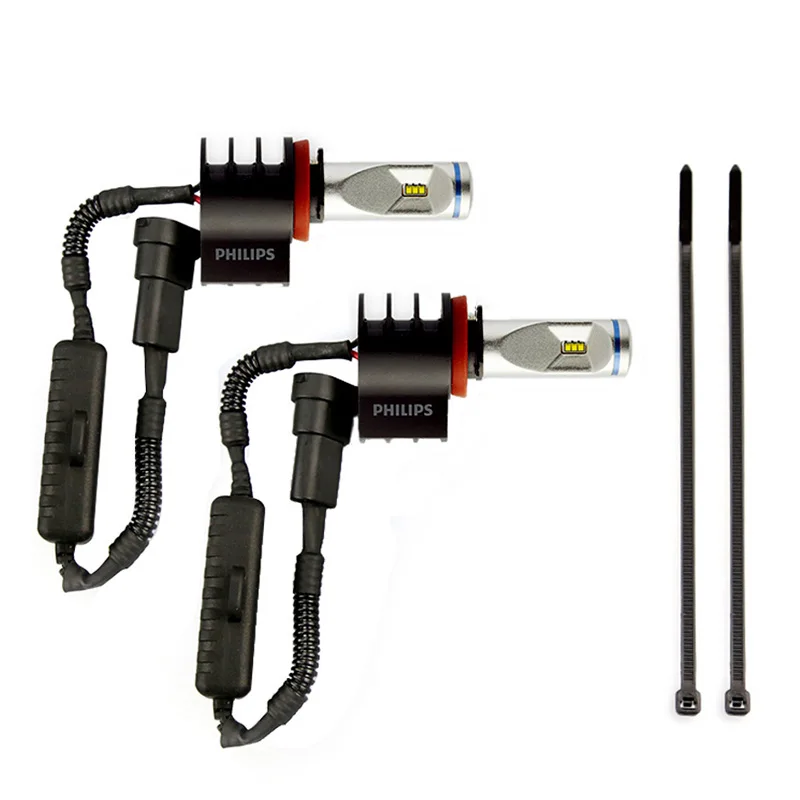 Philips X treme Ultinon светодиодный H4 H7 H8 H11 H16 9005 9006 HB3 HB4 12 в 6000K Автомобильные светодиодные