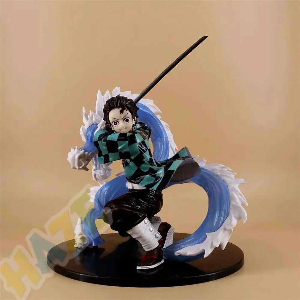 Demon Slayer: Kimetsu no Yaiba Kamado Tanjirou фигурка 24 см игрушка Рождественский подарок аниме фигурка подарки для друга