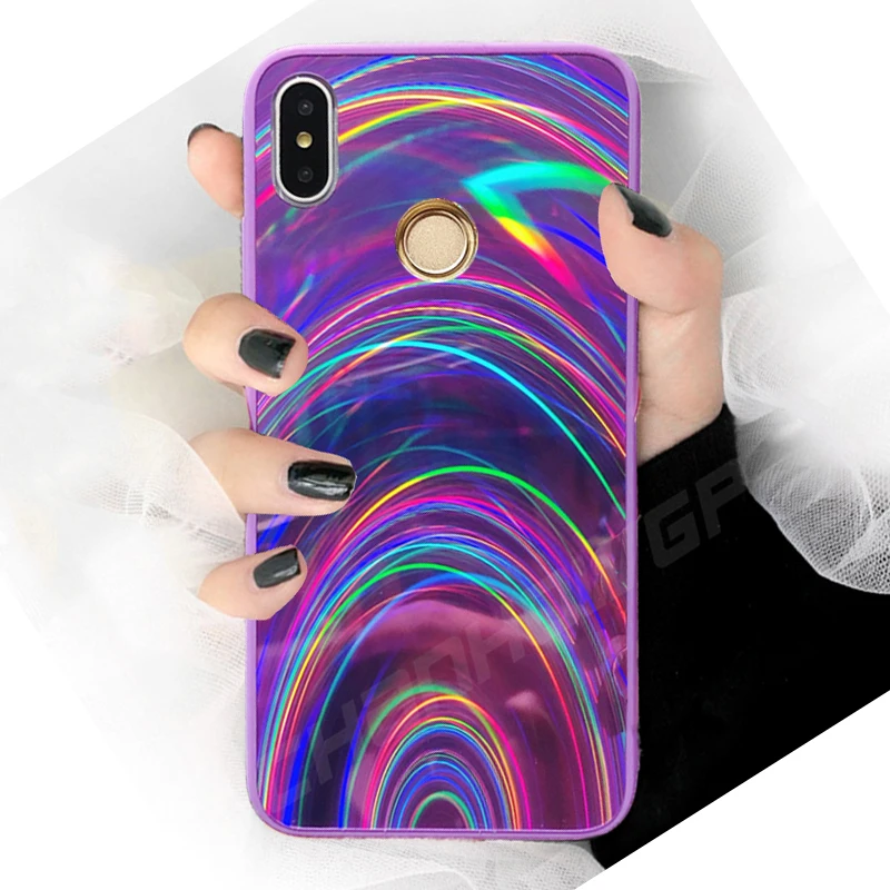Радужный силиконовый чехол для Huawei Y5 Y6 Y7 Y9 P Smart Plus 2019 P20 P30 Lite мягкий ТПУ Honor 8A 8S 8X 10i 7C