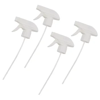 

4pcs Spray Bottle Replacement Head Adjustable Spray Bottle Nozzles Practical Spray Head for Home (White)