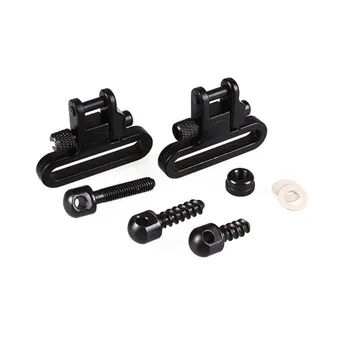 

2 pcs 1.25'' Sling Swivels With 3 pcs Screw Studs Heavy Duty Sling Swivel Set Newest