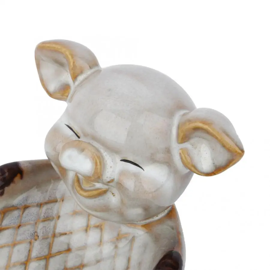 Cute Animal Shape Soap Holder Box Dish Plate Bathroom Key Jewelry Organizer Bathroom Soap Box