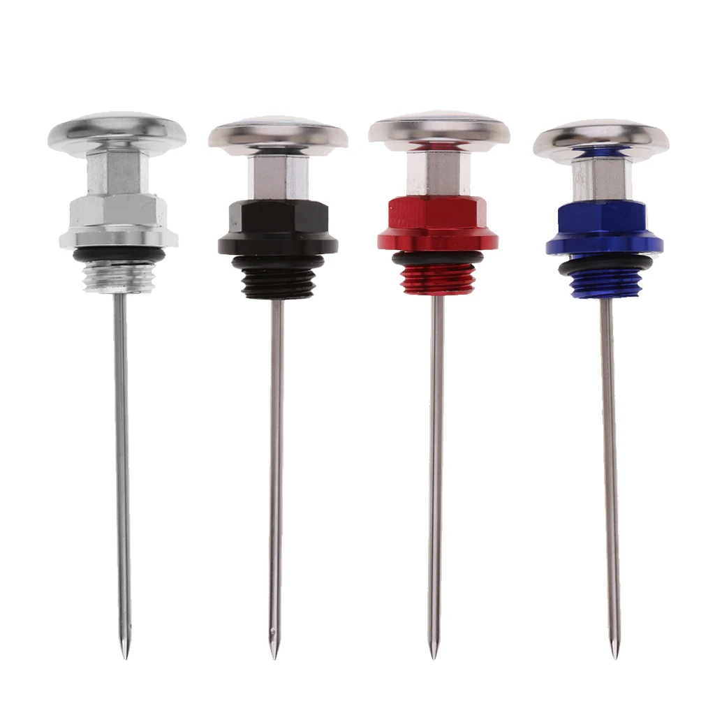 Bouchon D'huile Avec Jauge Température Pour Moto 110cc 125cc - Alliage Aluminium, Sonde 13.5 Cm - Pilote Dirt Pit Bike