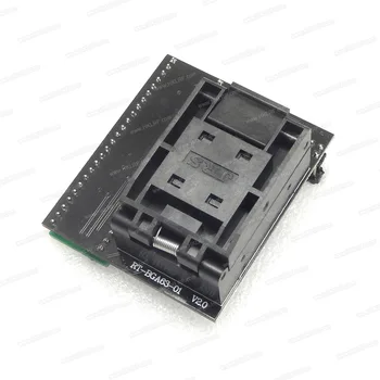 

BGA63 Adapter Socket for RT809H Universal USB Programmer RT-BGA63-01 V2.0 0.8MM / Limit Frame 13mm *10.5mm