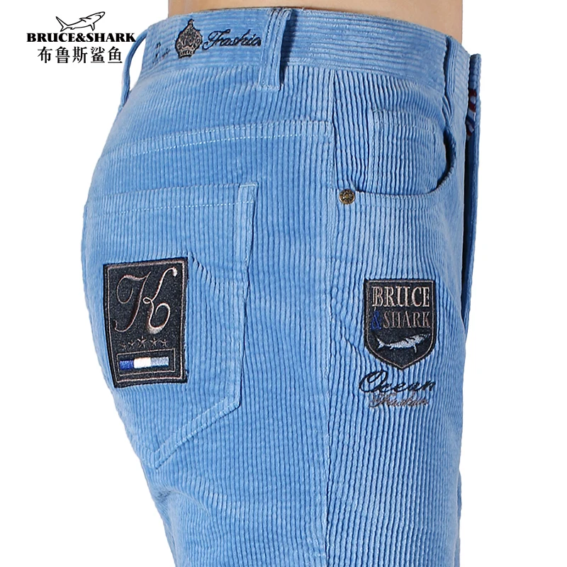 

NEW Winter Men's Corduroy Trousers Comfortable Fashion Leisure Man's Pants Straight Stretch Heavy Cotton Top quality big size