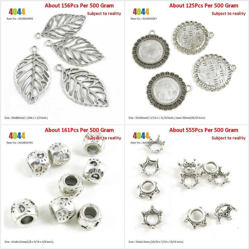 Abalorios para fabricación de joyas, venta al por mayor, de hoja, cabujón redondo, Base, huella de perro en blanco, cuentas sueltas, corona|Amuletos| - AliExpress