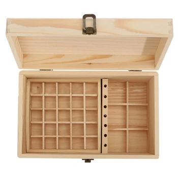 

Big deal Wooden Essential Oil Box Wooden Essential Oil Storage Box Solid Wood Gift Box Multi-Square Essential Oil Box