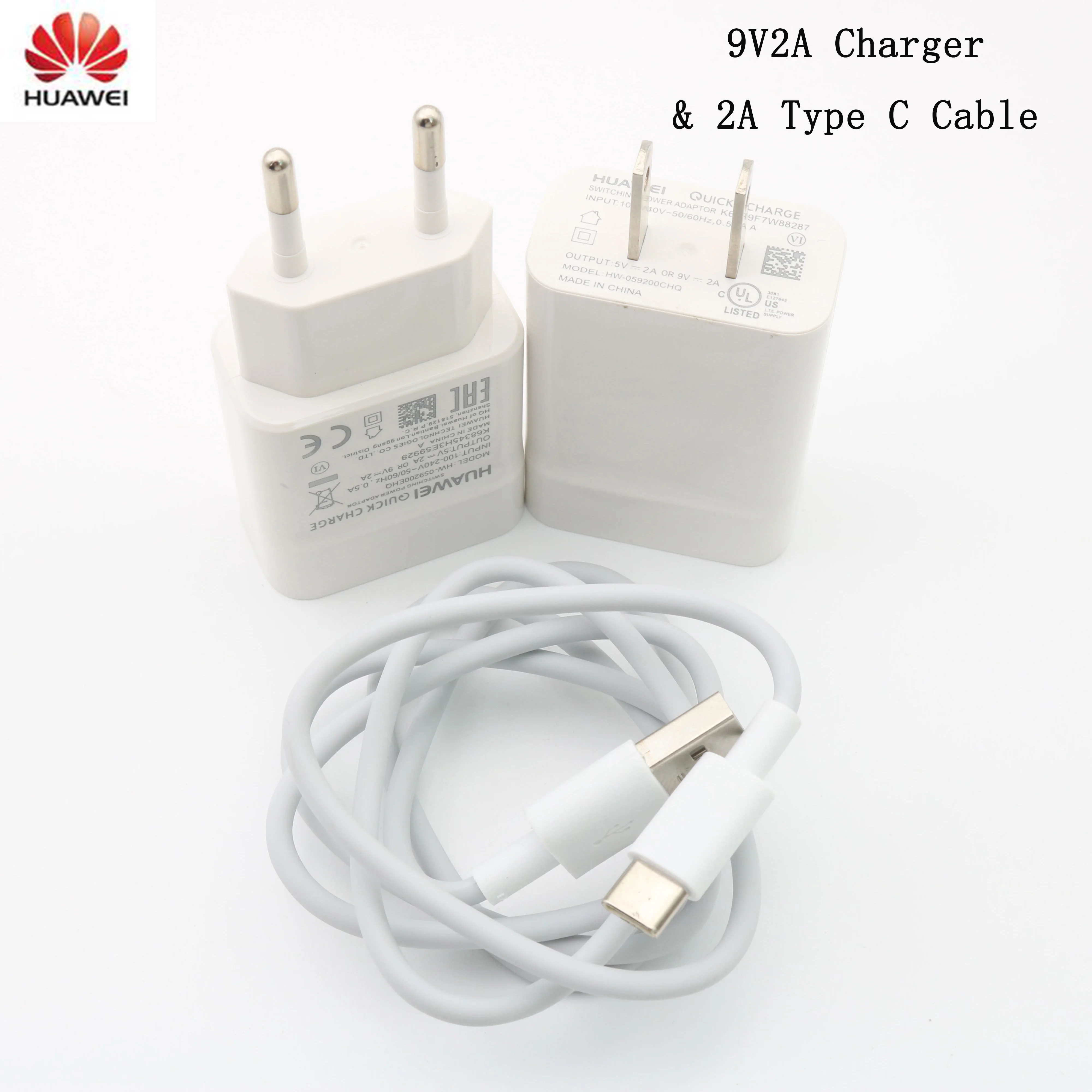Зарядное устройство Huawei 9V2A адаптер быстрой зарядки Type-C для nova 3i 2i honor 8x p7 p8 p9 p10 lite