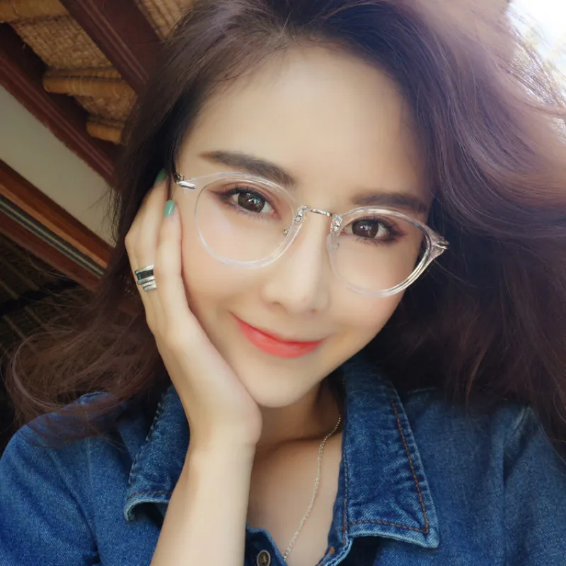 

Fashion Glasses Frame Women Vintage Lens Myopia Glasses Optical Spectacle Frame Eyeglasses Frame Glasses Women Glasses Holder