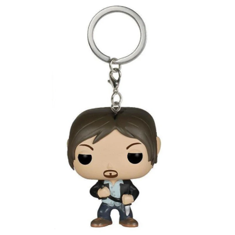 Daryl Игра престолов брелок Aharri Poter отряд самоубийц Ходячие мертвецы Dragon Ball Doctor Who брелок для ключей - Цвет: Daryl