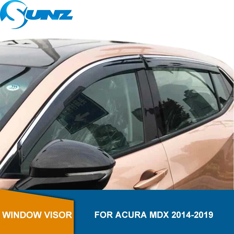 Дефлектор бокового окна для Acura MDX 2014 2015 2016 2017 2018 2019 оконный козырек Vent Shades Sun Rain