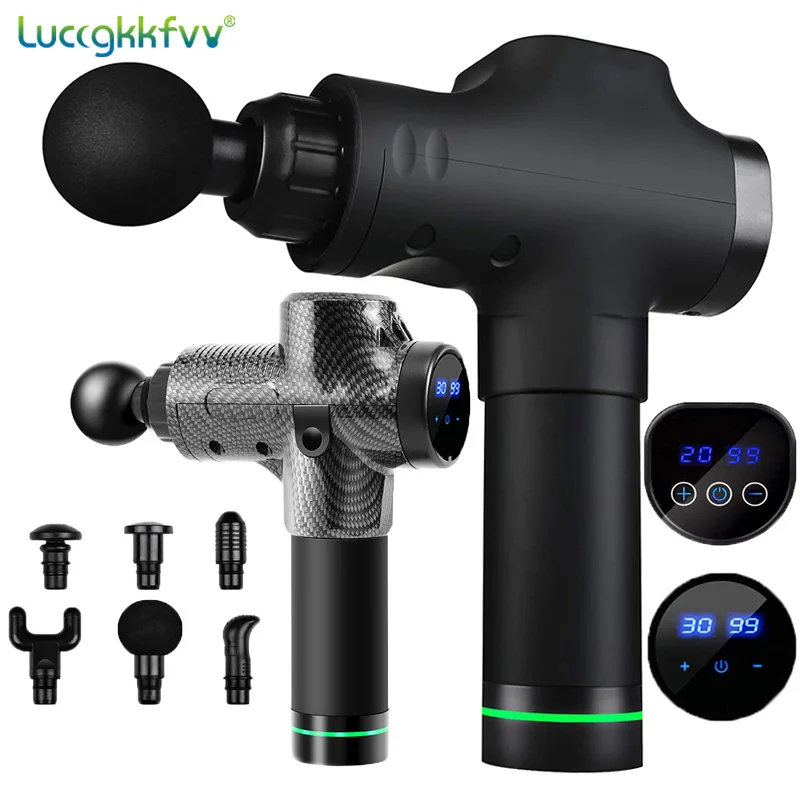 Massage Gun Deep Muscle Massager Muscle Pain Body Neck Massage Exercising Relaxation Slimming Shaping Pain Relief