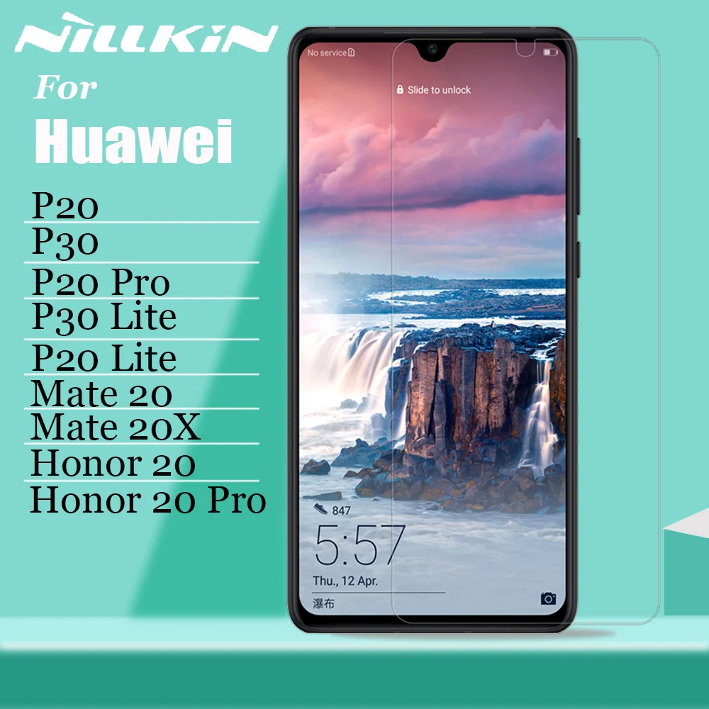 Защитное стекло Nillkin закаленное Huawei P40 Pro P30 Lite P20 Mate 30 20 X 20X Для Honor 30s Pro|Защитные