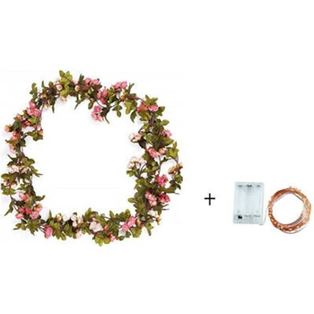

Home Light string Party Xmas Wedding Garden Door Romantic 3 colors Flower