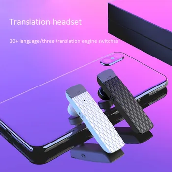 

Canada French 33 Languages Translation Headphones Smart Wireless Real Time Voice Translation Bluetooth Simultaneous HeadsetGY149