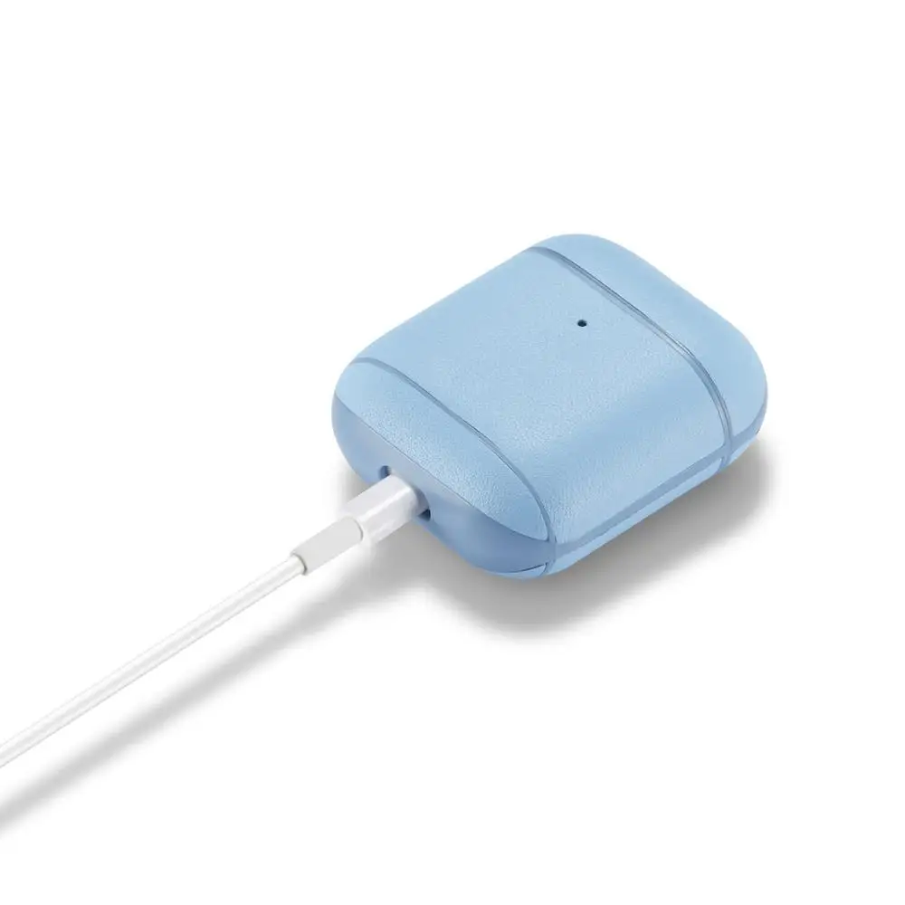Чехол для AirPods милый кожаный чехол беспроводная гарнитура Настройки подключения