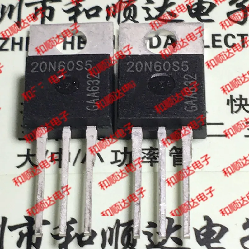 Оригинальный Новый/5 шт./SPP20N60S5 20N60S5 TO 220 600V 20A|Транзисторы| |