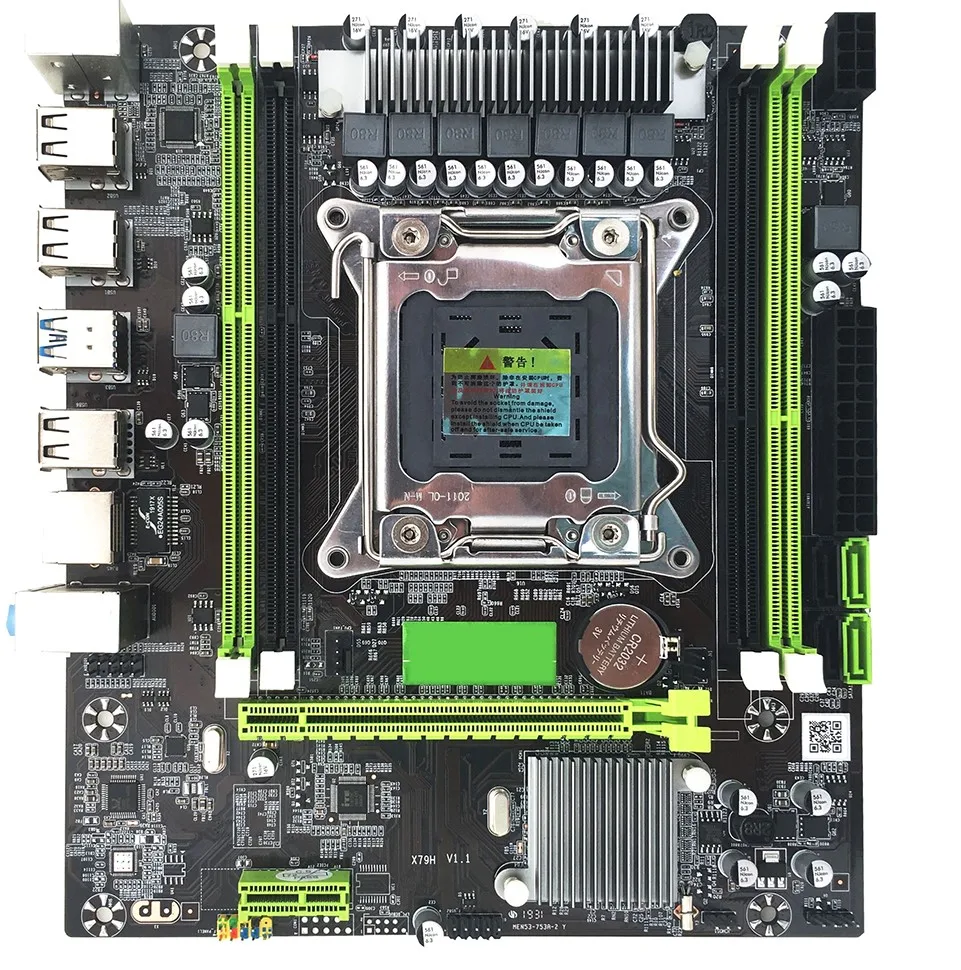 

X79 Motherboard LGA 2011 DDR3 Four channels 64G Memory USB 3.0 SATA 3.0 REG ECC For Inter Mainboard LGA2011 I3 I5 I7 Xeon