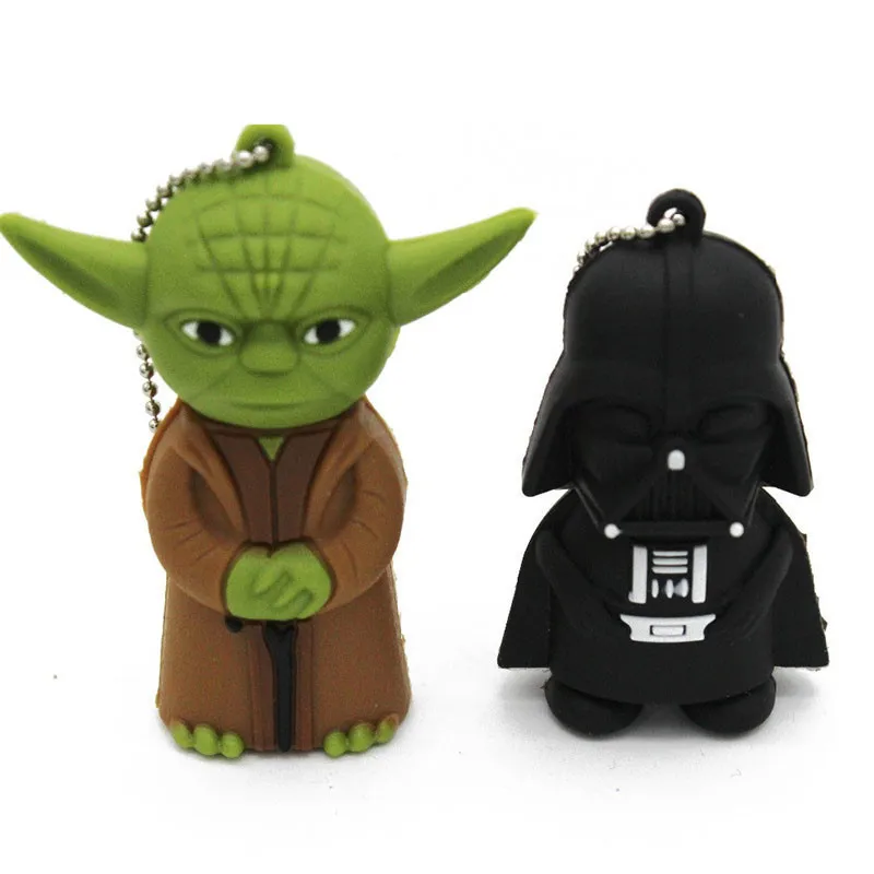Флешка Jaster wars star Yoda Darth Vader 4 ГБ 8 16 32 64 Usb 2 0 флеш накопитель|USB флэш-накопители| |