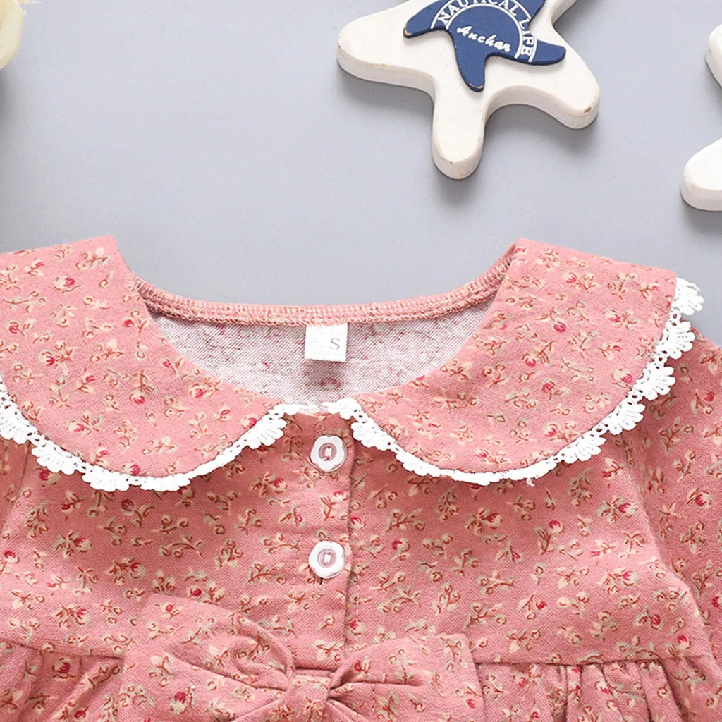 Платье для девочек vestidos; Детские платья для девочек; vestido infantil; рождественское платье на Хэллоуин; новое Повседневное платье в стиле пэчворк с длинными рукавами; Z4