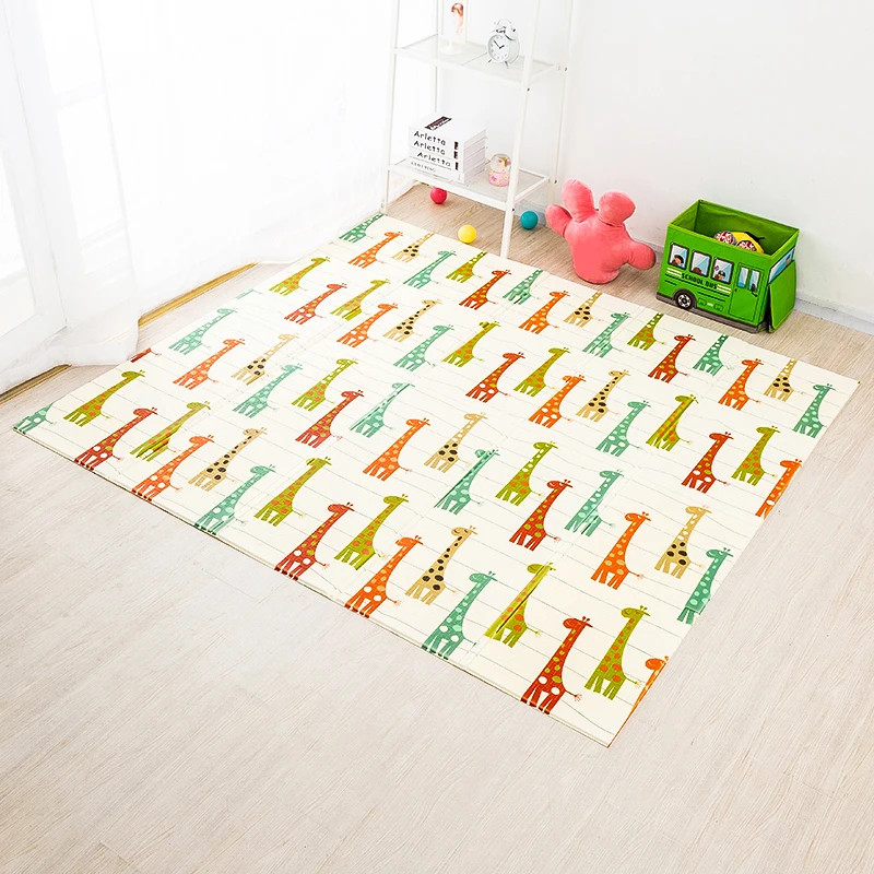 Foldable Playmat XPE Foam Crawling Carpet Baby Play Mat Blanket Children Rug For Kids Educational Toys Soft Activity Game Floor