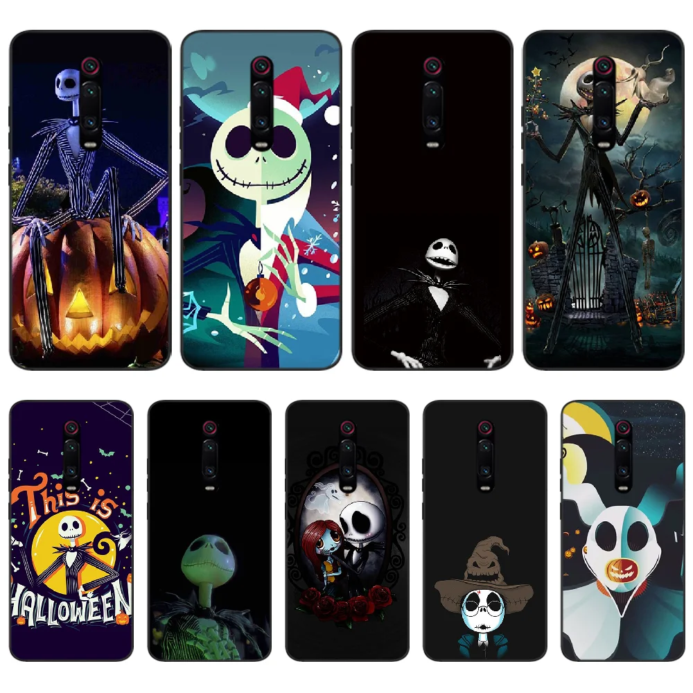 Чехол для мобильного телефона Jack Skellington перед рождеством Новое поступление