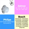 3pcs Meat Grinder Pinion Screw Coupling Spare Parts Mincer Plastic Gear For Zelmer 886 887 986 Bosch MFW3520 3630 Philips PH002 ► Photo 2/6